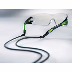 Uvex pheos Safety glasses Polyoxymethylene (POM), Thermoplastic elastomer (TPE) Black, Green - Additional view 4