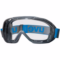 UVEX Safety Goggles OTG Overglasses Megasonic Wideview Anti-Fog