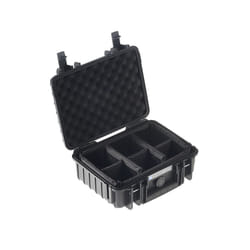 B&W Cases 1000/B/RPD equipment case Briefcase/classic case Black