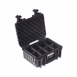 B&W Cases 3000/B/RPD, Briefcase/classic case, Polypropylene (PP), 1.7 kg, Black