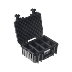 B&W Cases 3000/B/RPD equipment case Briefcase/classic case Black