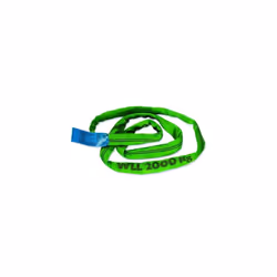 Braun 20051RS Recovery Strap Loop 2000 kg Load 5 Meter Length Continuous with Polyester Core Green