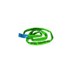 Braun 20051RS Recovery Strap Loop 2000 kg Load 5 Meter Length Continuous with Polyester Core Green