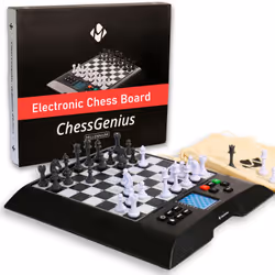 Millennium ChessGenius - Advanced Electronic Chess Board with Customizable Difficulty - Ideal for Beginners to Advanced Playe ...