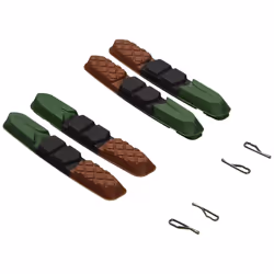 XLC Brake Shoe Replacement Rubber BS-X09ÃÂ Set of 4 72 mm, Multi-Coloured, 2500384700