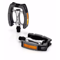 XLC 2501840300, Aluminium, Plastic, Black, Orange, Silver, 80 mm, 101 mm, 265 g