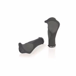 XLC: BAR GRIPS GR-S22 ERGONOMIC - Black/Grey - 135/92mm - 135/92mm