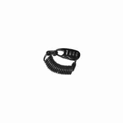 Unisex - Adult LO-L05 Scareface Combination Coiled Cable Lock Black 1200mm