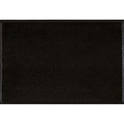 wash+dry Raven Black Decorative doormat Indoor Rectangular