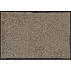 wash+dry Taupe Decorative doormat Indoor Rectangular