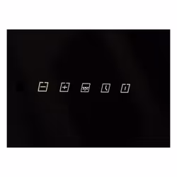Kaiser AT 9440 Eco Wall-mounted Black, Stainless steel 1250 m³/h