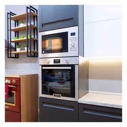 Kaiser Avantgarde Pro Silver Combination microwave Built-in 25 L 900 W
