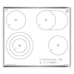 Kaiser KCT 6715 F W hob White Built-in 59 cm Ceramic 4 zone(s)