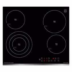 Kaiser KCT 6703 F, Black, Built-in, 59 cm, Ceramic, Ceramic, 4 zone(s)