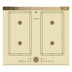 Kaiser Art Deco Gold, Ivory Built-in 59 cm Zone induction hob 4 zone(s)