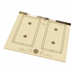 Kaiser Art Deco Gold, Ivory Built-in 59 cm Zone induction hob 4 zone(s)