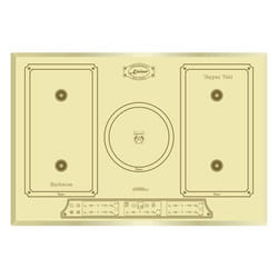 Kaiser Empire Ivory Built-in 77 cm Zone induction hob 5 zone(s)