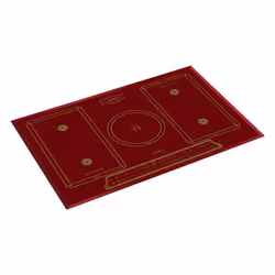 Kaiser Empire Red Built-in 77 cm Zone induction hob 5 zone(s)