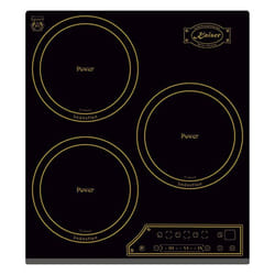 Kaiser KCT 4795 FI AD hob Black Built-in 45 cm Zone induction hob 3 zone(s)