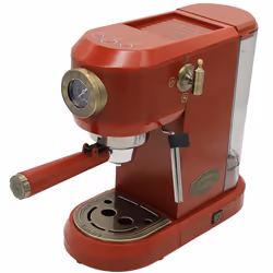 Empire Espresso Coffee Machine & Toaster Bundle - Bordeaux Red