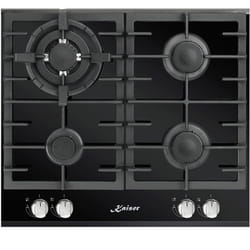 Kaiser KCG 6380 TURBO hob Black Built-in Gas 4 zone(s)