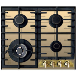 Kaiser KCG 6335 ELFEM TURBO hob Black, Gold Built-in 60 cm Gas 4 zone(s)
