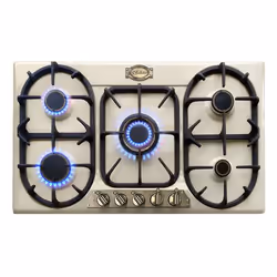 Kaiser Empire Ivory Built-in 86 cm Gas 5 zone(s)