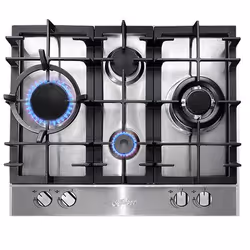 Kaiser Grand Chef Stainless steel Built-in 60 cm Gas 4 zone(s)