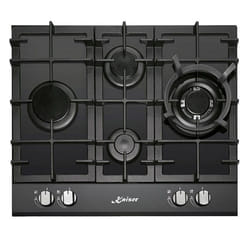 Kaiser KCG 6394 Turbo Romb Black Built-in 60 cm Gas 4 zone(s)