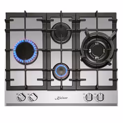 Kaiser KCG 6394 W Turbo Romb White Built-in 60 cm Gas 4 zone(s)