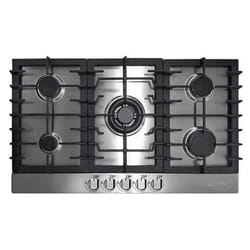 Kaiser Grand Chef Stainless steel Built-in 86 cm Gas 5 zone(s)