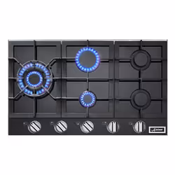 Kaiser KCG 9387 Turbo Black Built-in 86 cm Gas 5 zone(s)