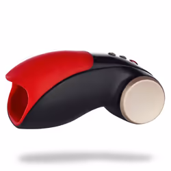 Fun Factory COBRA LIBRE II, Pocket masturbator, Neutral, Black, Red, Silicone, CE, Germany