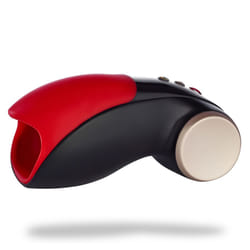 Fun Factory COBRA LIBRE II Pocket masturbator Black, Red Silicone
