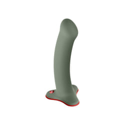 Fun Factory Magnum Silicone Dildo with Suction Base Wild Olive 7 Inch