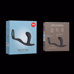 Fun Factory Bootie, Black, Silicone, 4.3 cm, 65 g, 1 pc(s)