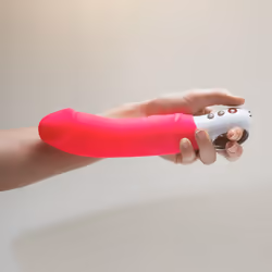 Fun Factory 1121036, Pink, White, Silicone, Straight, Ambidextrous, Buttons, Germany