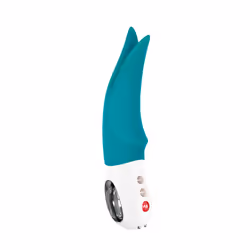 Fun Factory VOLTA, Blue, Silicone, Curved, Masturbation, 0.75 h, 189 mm