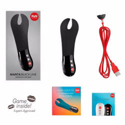 Fun Factory Manta Penis Vibrating Masturbator Stroker | Male Cock Vibrator