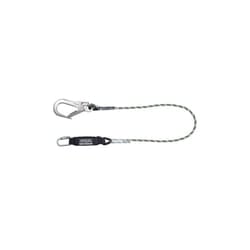 MSA 1.8M KERNMANTLE ENERGY ABSORBING LANYARD CHROME 1.8M