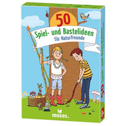 moses. 30246 50 Game and Craft Ideas for Nature Lovers Children's Activity Card Set Colourful