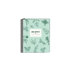 - 80667 Recipe Folder Bon AppÃ©tit in DIN A5, Cook & Style Recipe Book with 25 Recipe Sheets and 5 Index Pockets, The Individual Cookbook for Writing