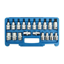 SW-Stahl 04180L Socket set 19 Hexagon Socket Chrome Vanadium Steel 1/2
