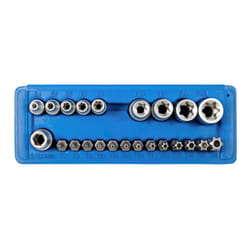 SW-Stahl 04186L Socket set 23 Chrome Vanadium Steel 3/8, 1/4