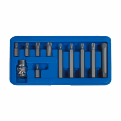Screwdriver Bits Set; SW-Stahl; Hexagon 1/2 11