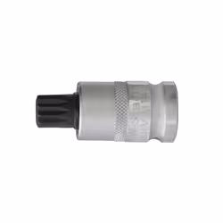 Socket; SW-Stahl; 1/2 Spline M14 Chrome Vanadium Steel Female Star Short