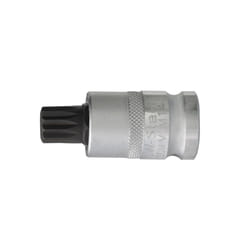 SW-Stahl 05306L Socket 1/2 Spline M14 Chrome Vanadium Steel Female Star Short
