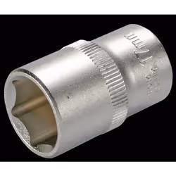 Socket; SW-Stahl; 3/8 Hexagon 17 Chrome Vanadium Steel Male Hex
