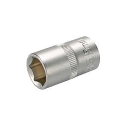 SW-Stahl 05606L Socket 1/2 Hexagon 15 Chrome Vanadium Steel Male Hex