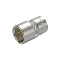 SW-Stahl 05608L Socket 1/2 Hexagon 17 Chrome Vanadium Steel Male Hex